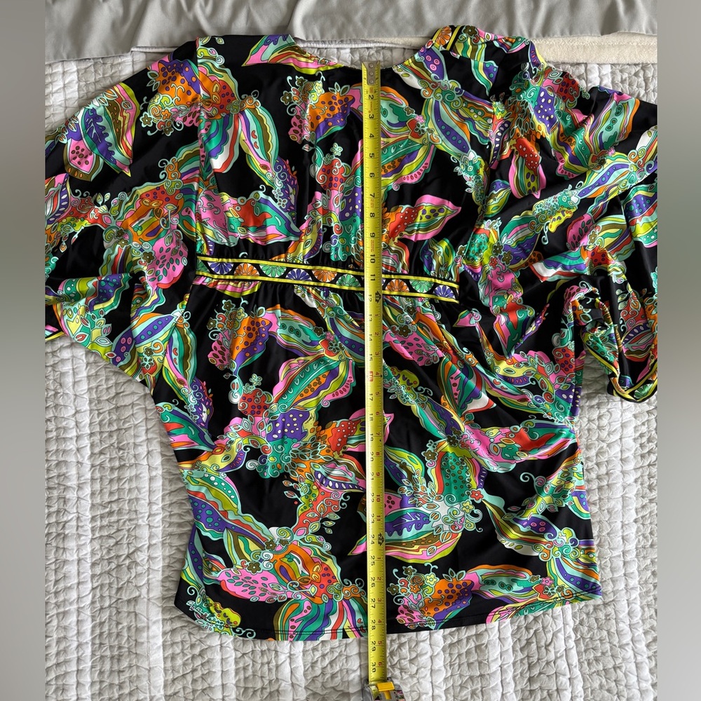Trina Turk Multicolor Mini Dress, Size Medium - Picture 5 of 7